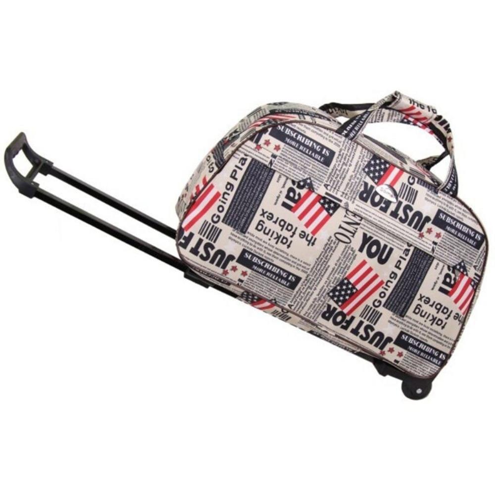 Waterproof Large Capacity Rolling Suitcase | Lily Bloom
