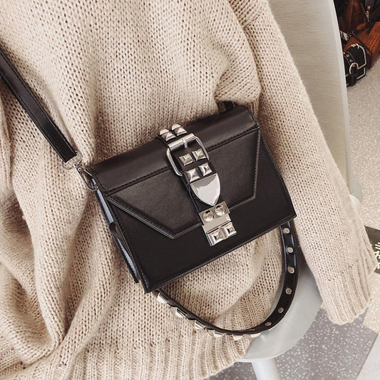 Luxury Handbags Leather Shoulder Bag Small Flap Cross-body Bags Messenger Bag Clutch - Lily Bloom