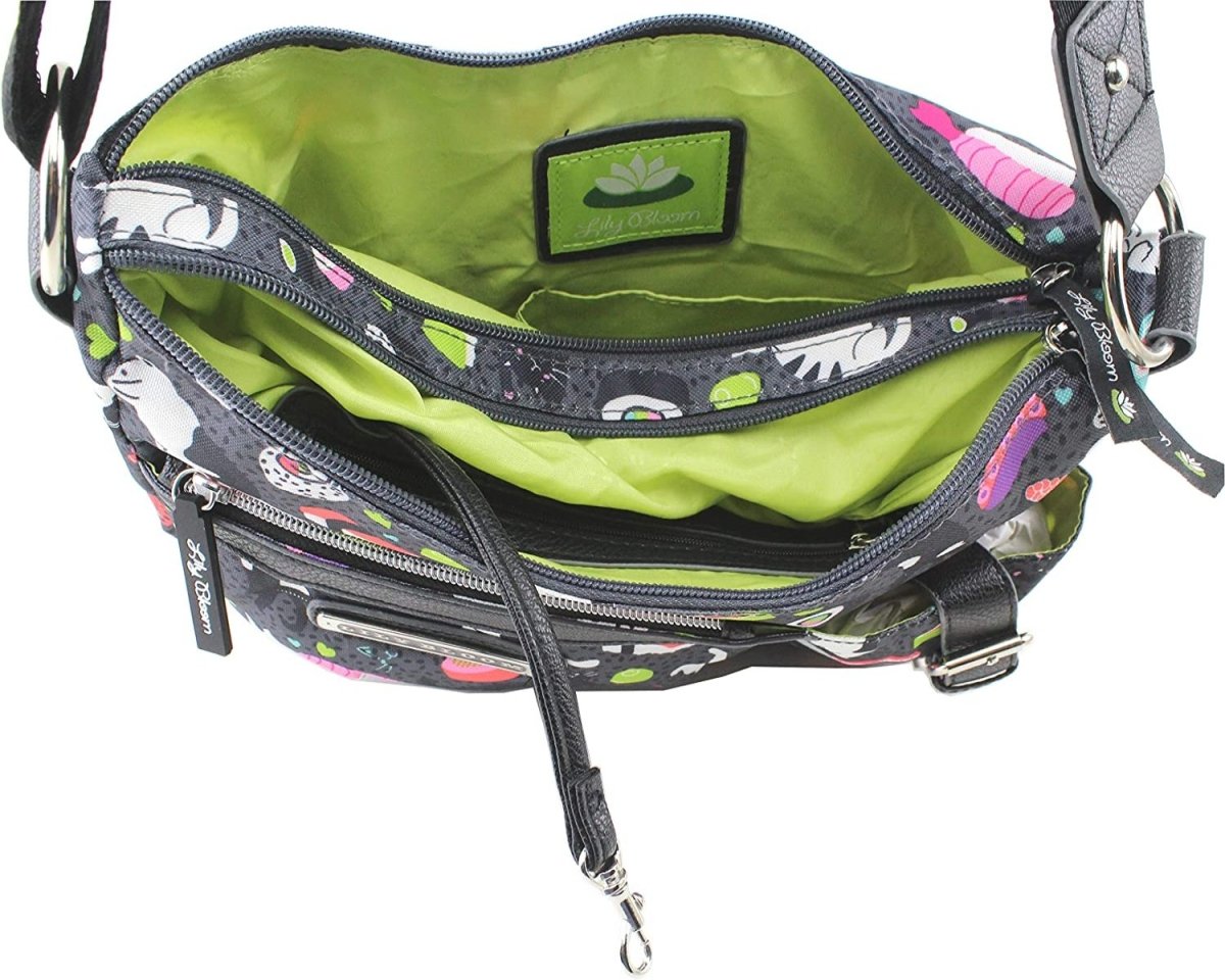 Adjustable Crossbody Shoulder Bag - Lily Bloom
