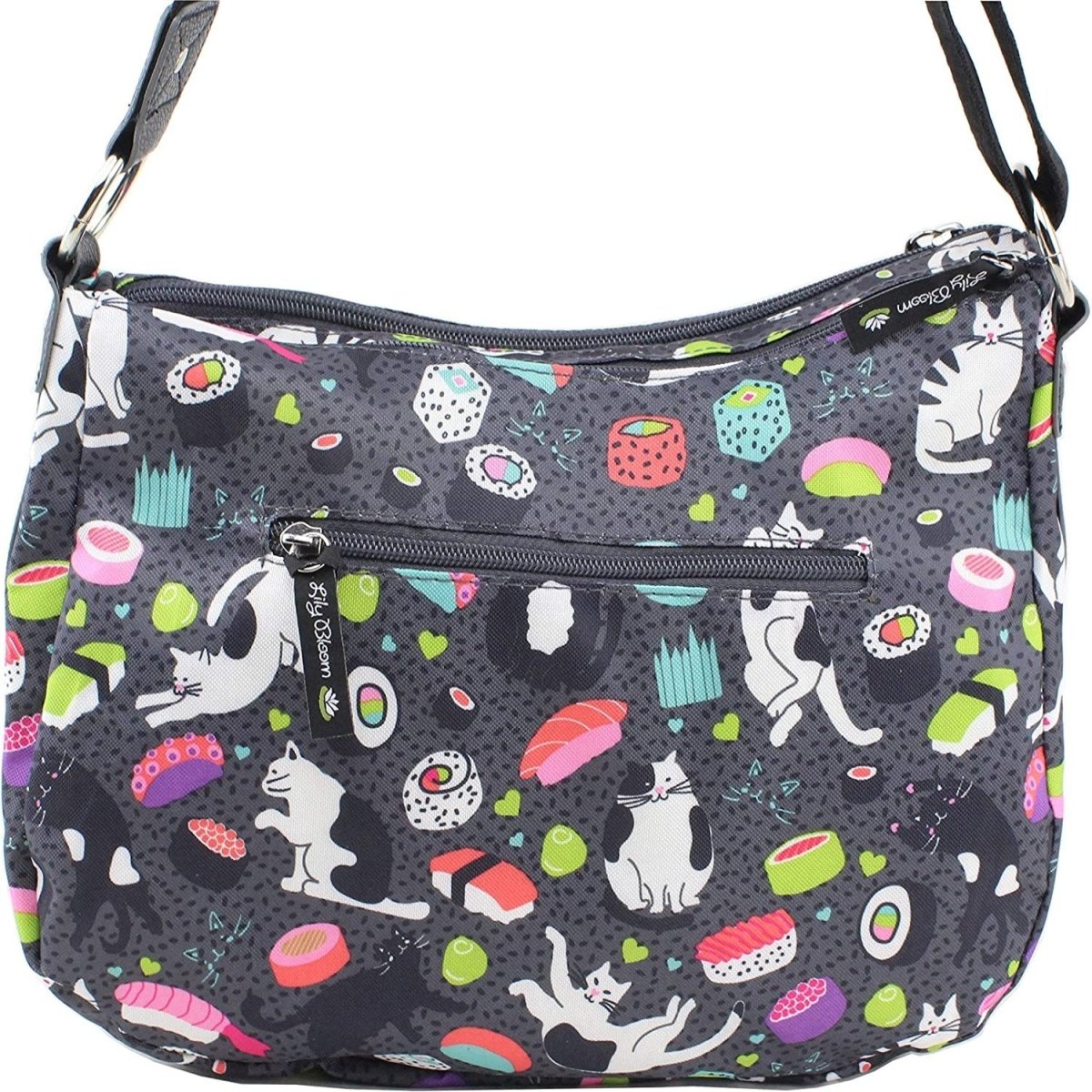 Adjustable Crossbody Shoulder Bag - Lily Bloom