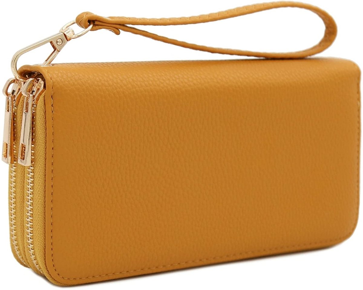 Double Zip Around Wristlet Wallet - Lily Bloom