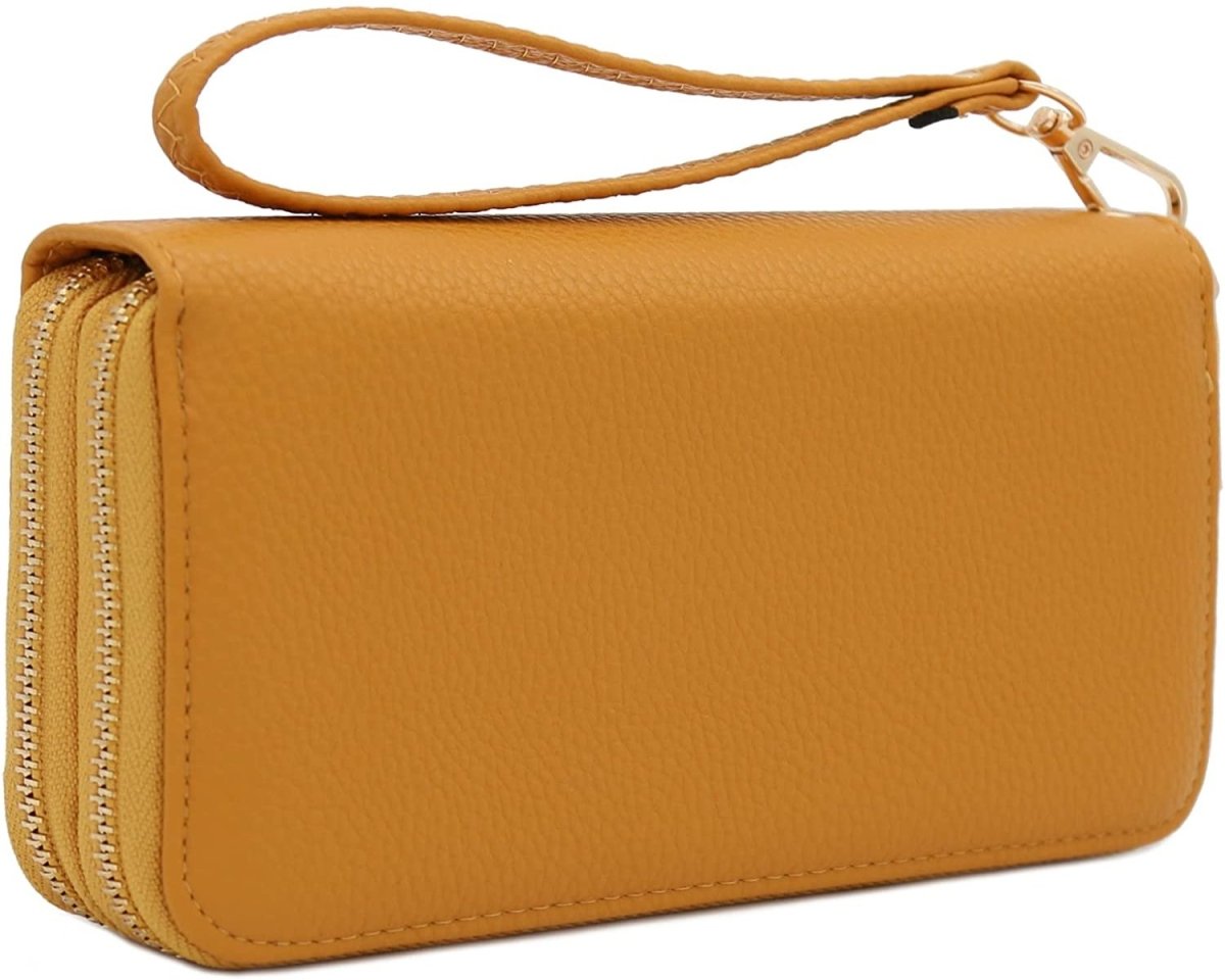 Double Zip Around Wristlet Wallet - Lily Bloom