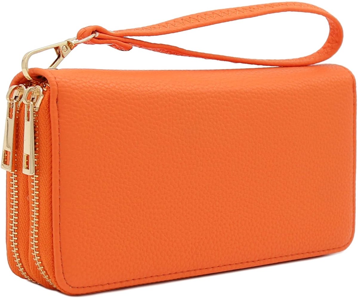 Double Zip Around Wristlet Wallet - Lily Bloom