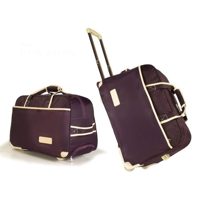 Trolley Luggage Rolling Suitcase Brand Casual Thickening Rolling Case Travel Bag on Wheels Luggage Suitcase - Lily Bloom