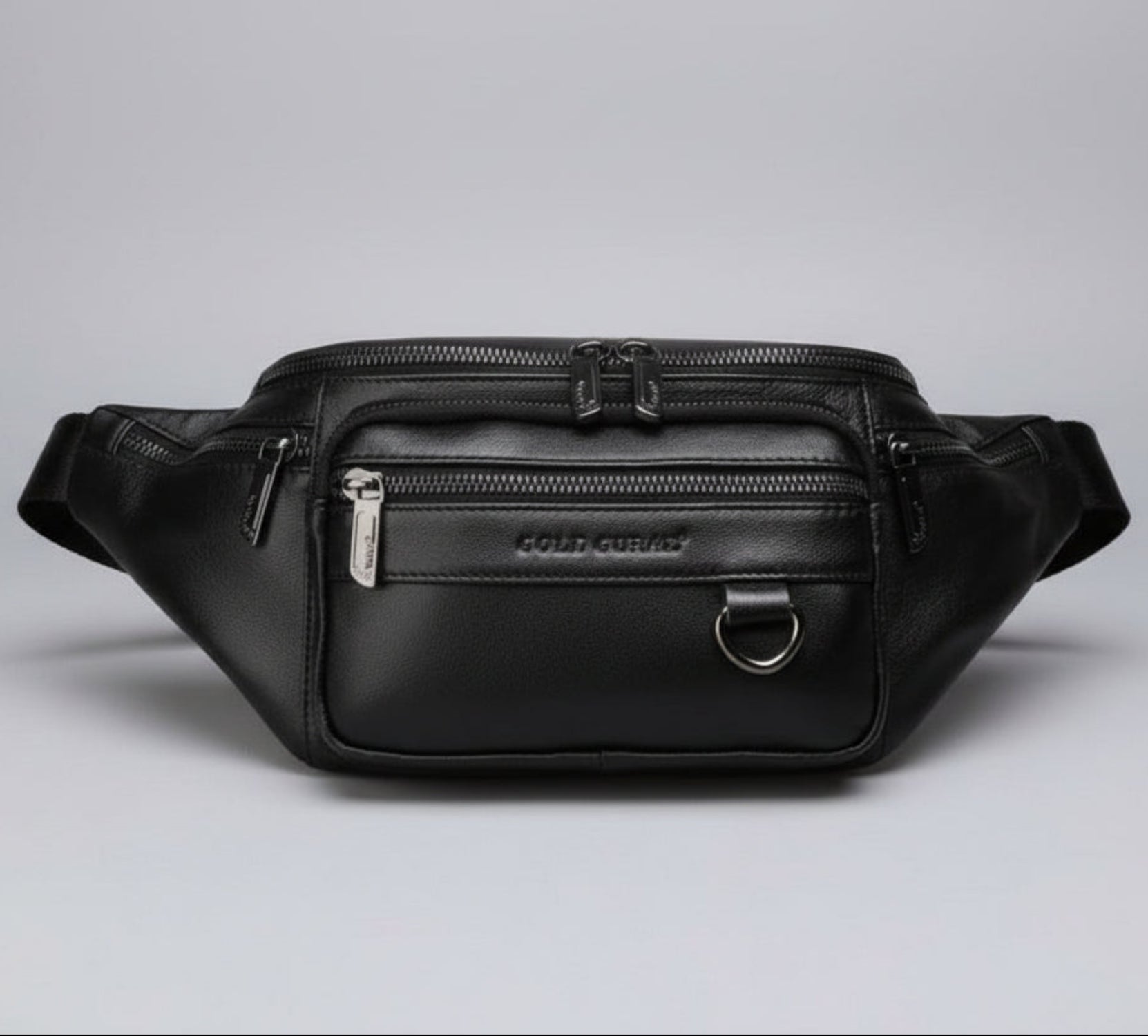 Genuine Leather Waist Chest Pouch Cross Body Bag Hip Bum Belt Pack - Lily Bloom