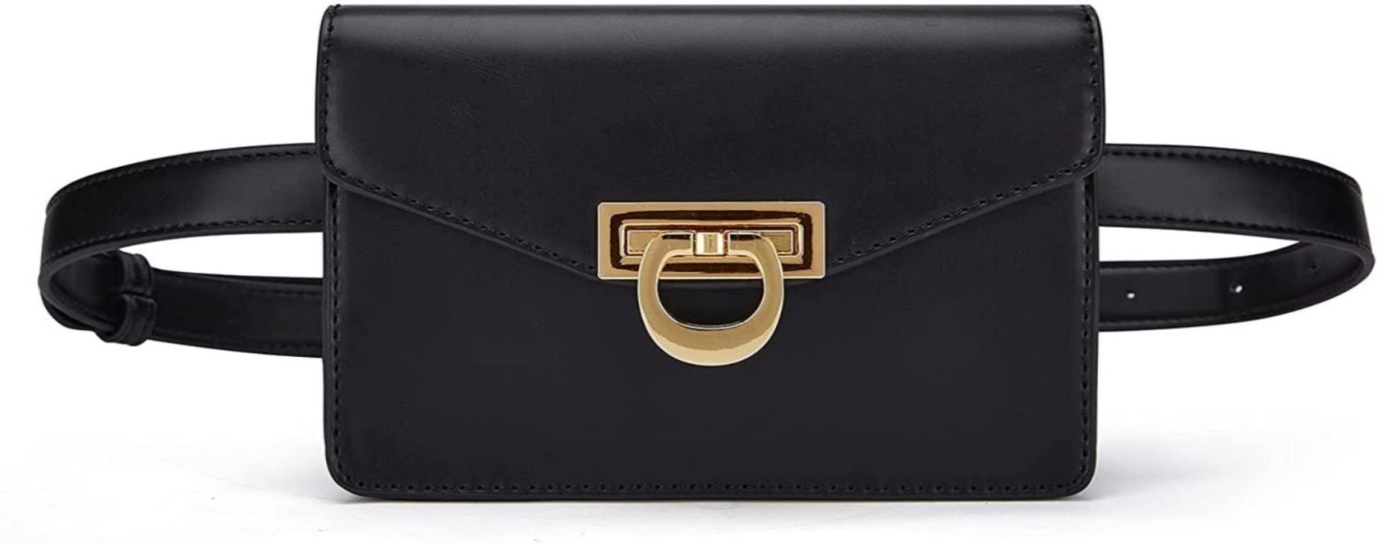 Leather Waist Belt Pouch - Lily Bloom