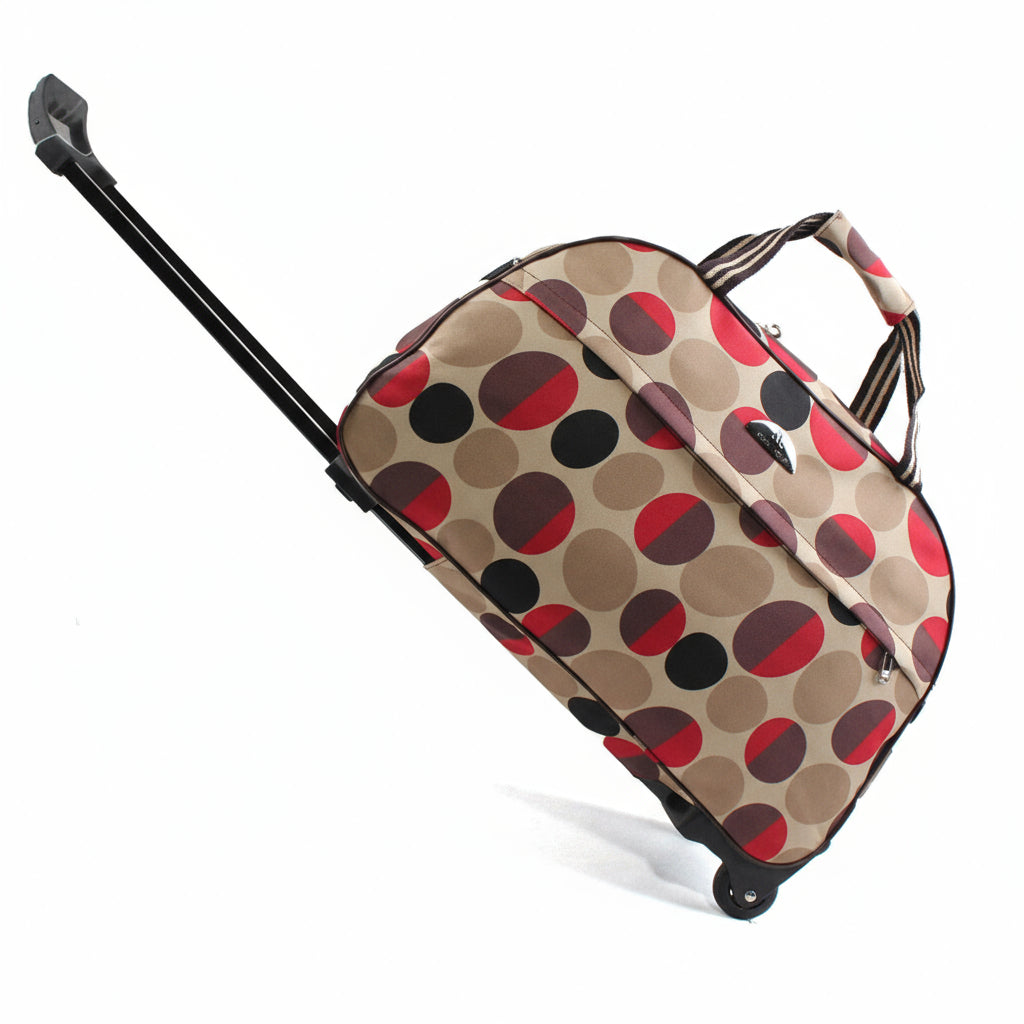 Luggage Duffel Rolling Travel Trolley Wheel Carry On Suitcase - Lily Bloom