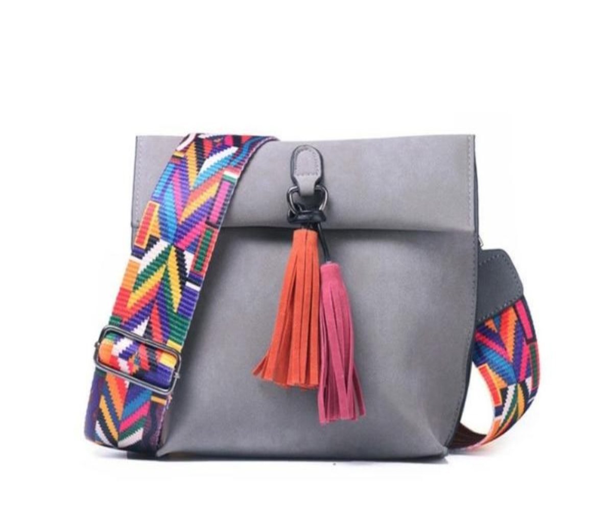 Luxury Leather Shoulder Handbag - Lily Bloom