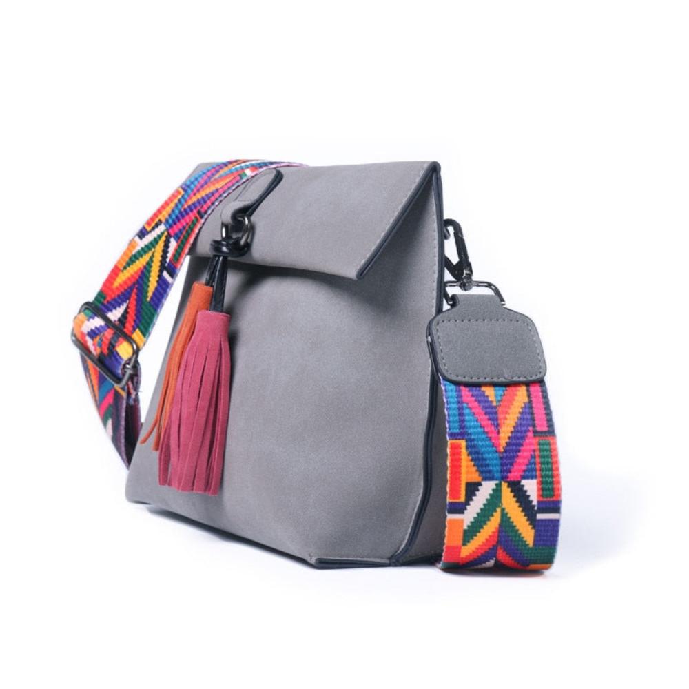 Luxury Leather Shoulder Handbag - Lily Bloom