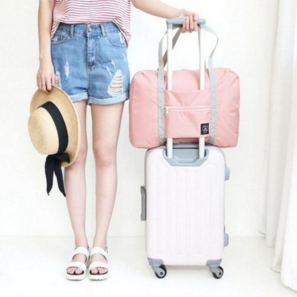 Multi-function Large Folding Waterproof Travel Suitcase - Lily Bloom