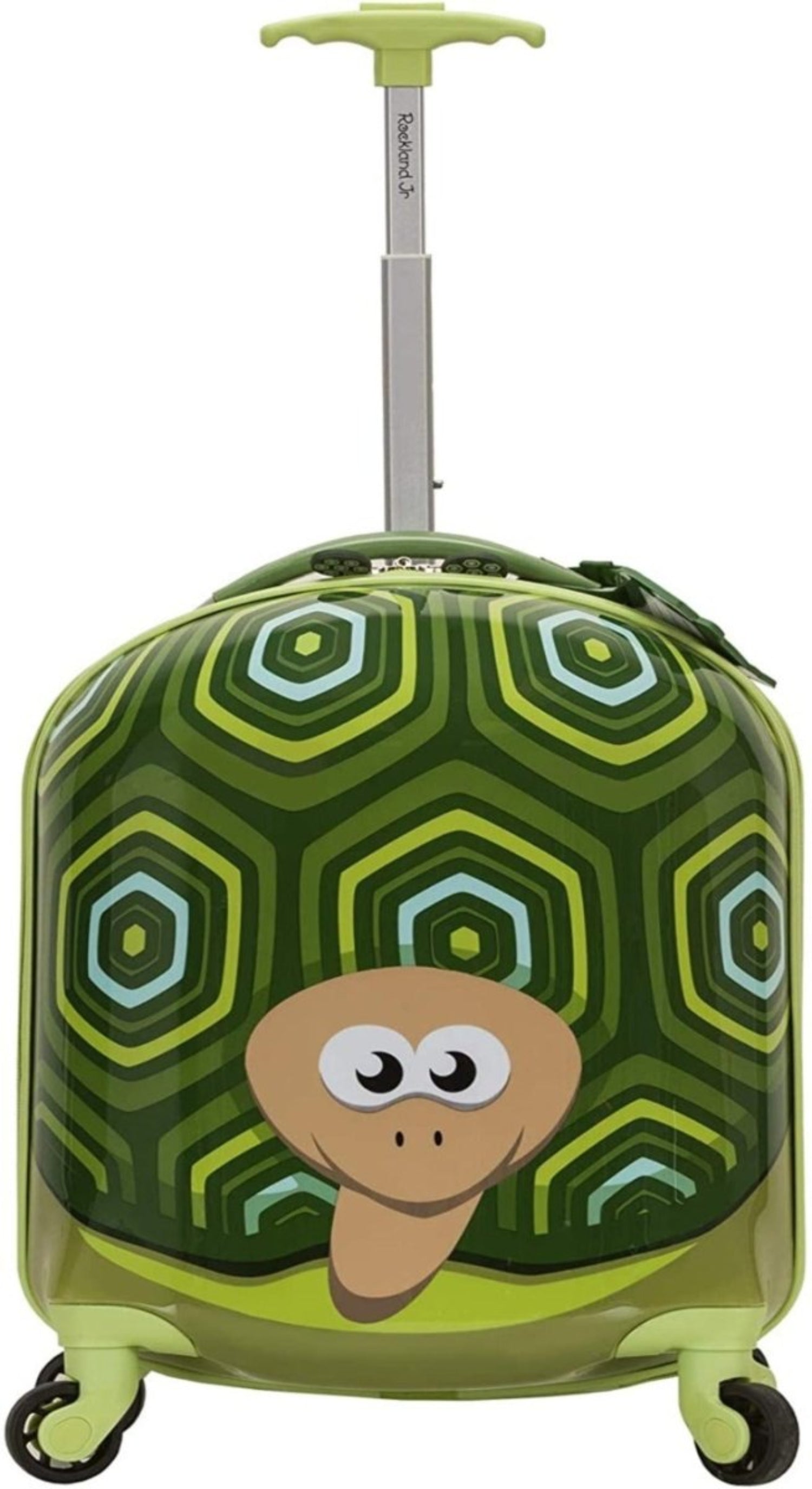 My First Hard-side Spinner Luggage, Turtle, Carry-On 19-Inch