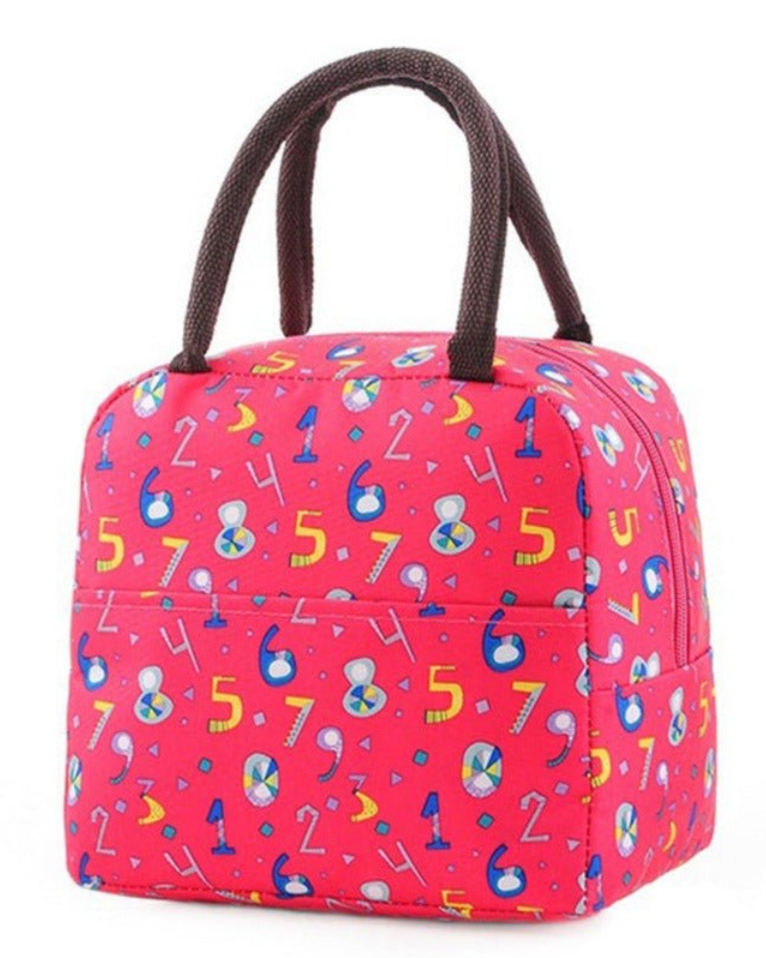 Portable Reusable Cold Insulated Lunch Picnic Travel Handbag - Lily Bloom