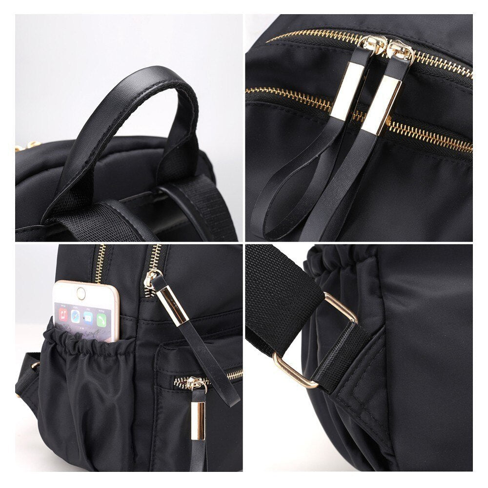 School Nylon Travel Multiple Pockets Backpack - Lily Bloom