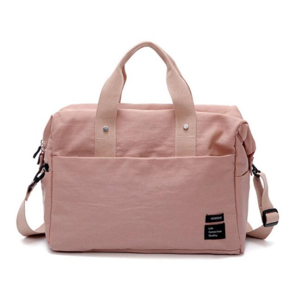 Travel Canvas High Capacity Waterproof Multiple Pockets Bag - Lily Bloom