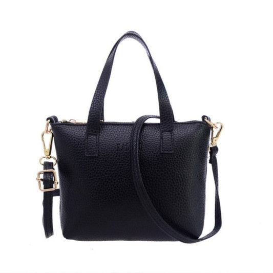 Leather Soft Shoulder Messenger Cross-body Bag - Lily Bloom