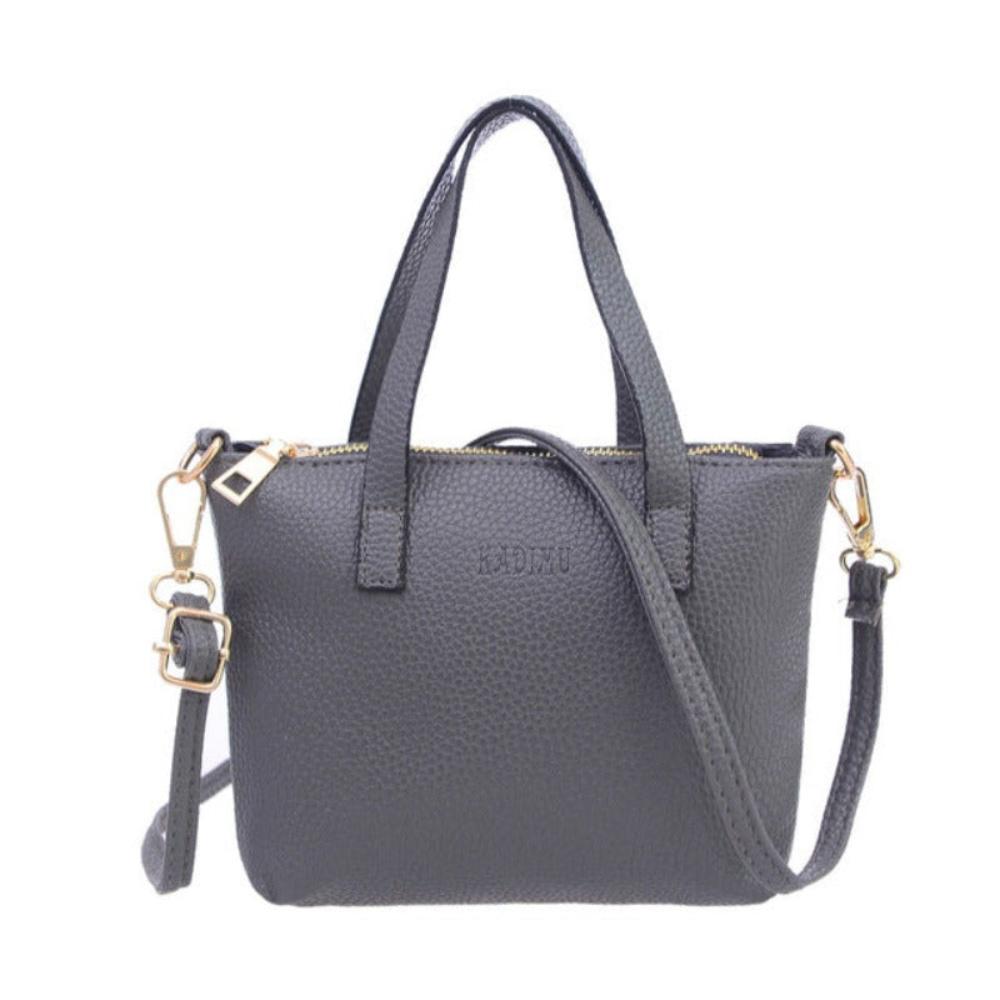 Leather Soft Shoulder Messenger Cross-body Bag - Lily Bloom