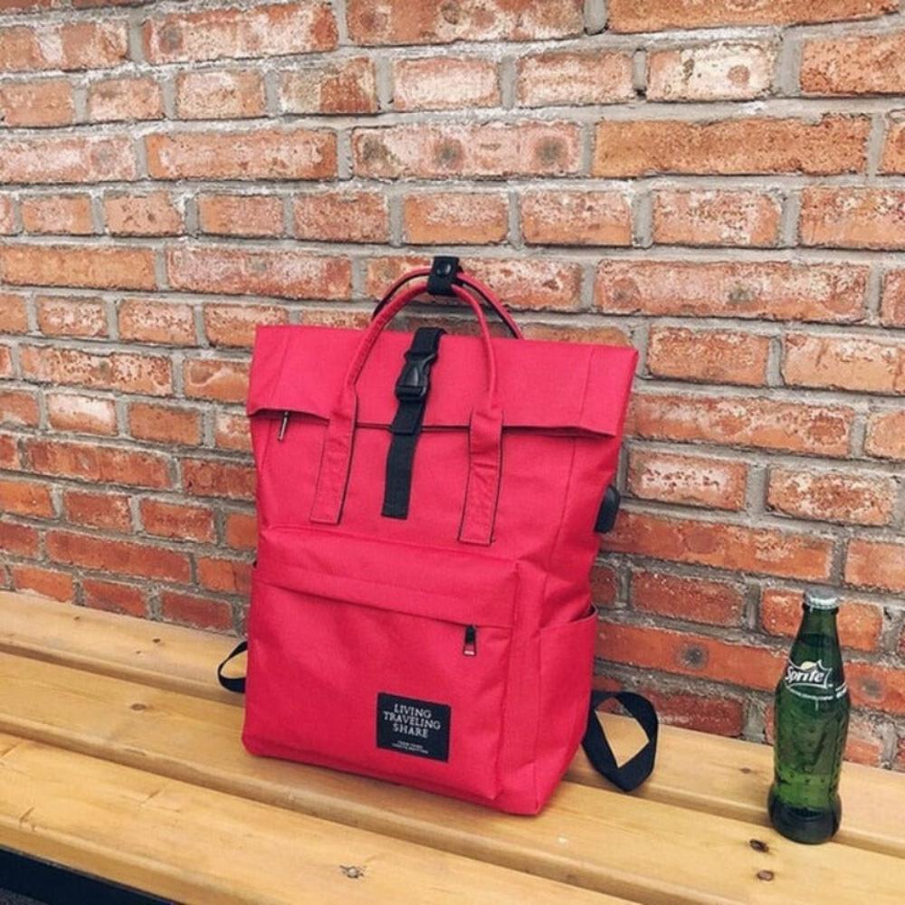 Casual Travel Bag-pack Laptop Bag - Lily Bloom