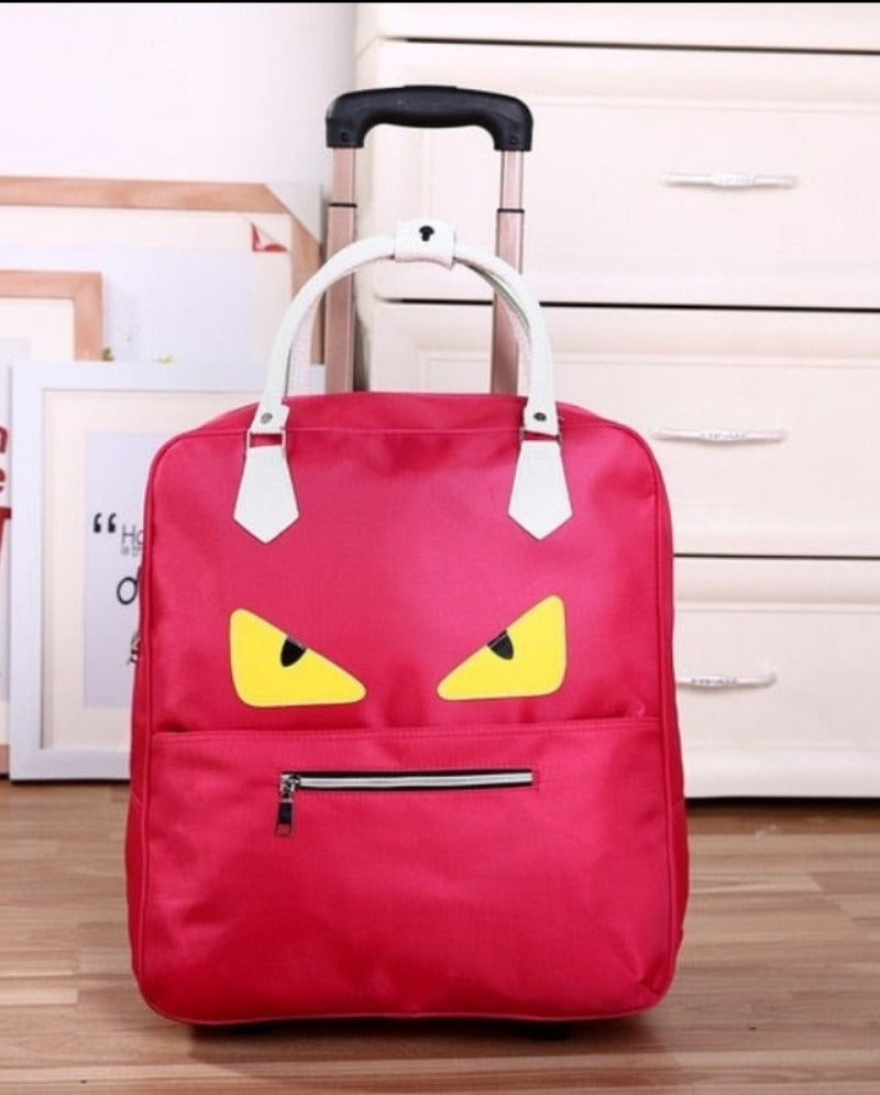 Waterproof High Capacity Travel Bag Thick Style Rolling Suitcase Trolley Luggage  Trip Suitcase With Wheels - Lily Bloom