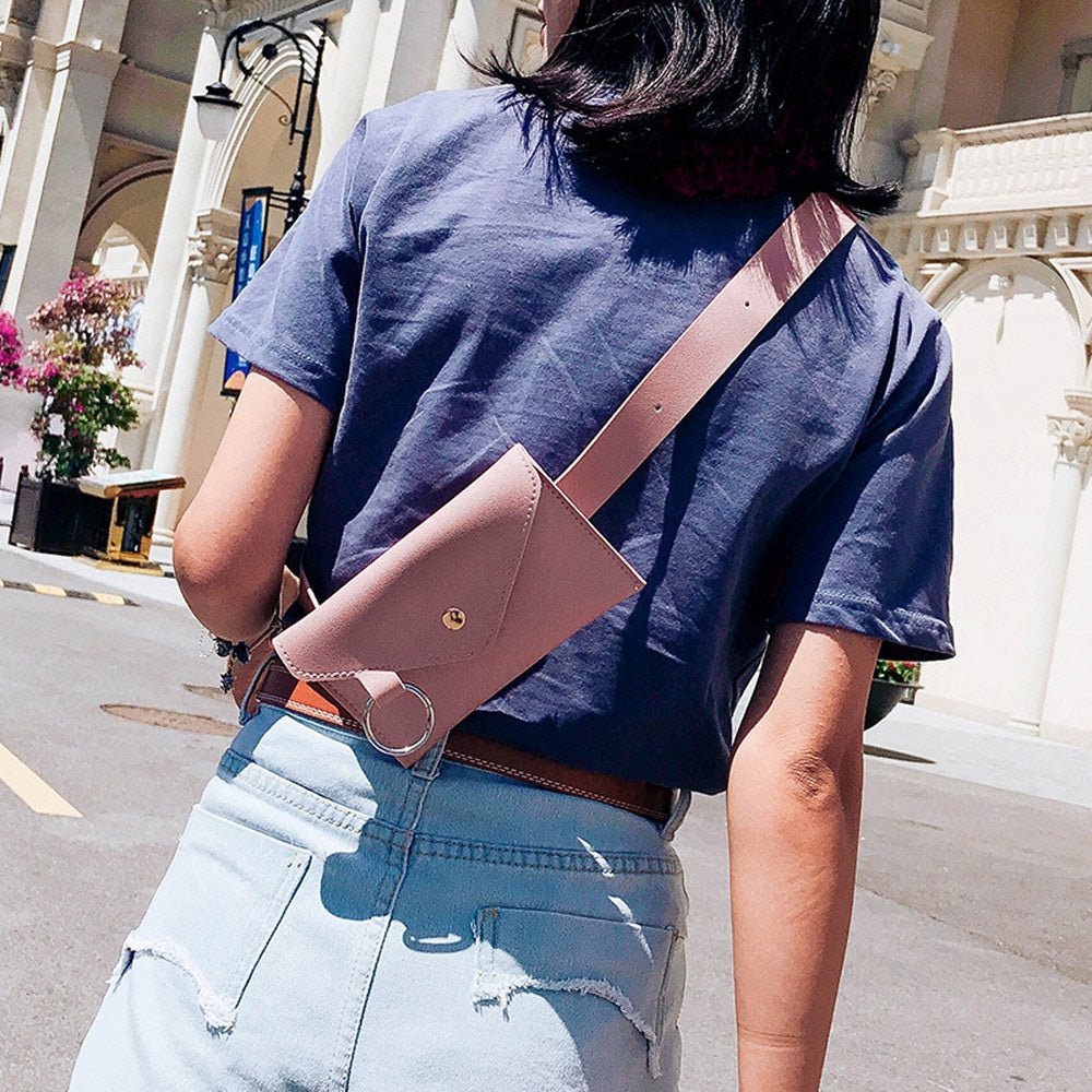 Waist Pack Belt Phone Pouch Brand Design Bag - Lily Bloom