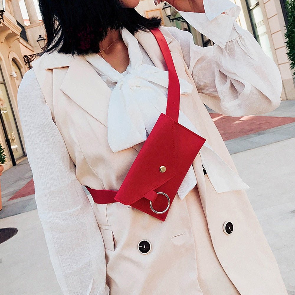 Waist Pack Belt Phone Pouch Brand Design Bag - Lily Bloom