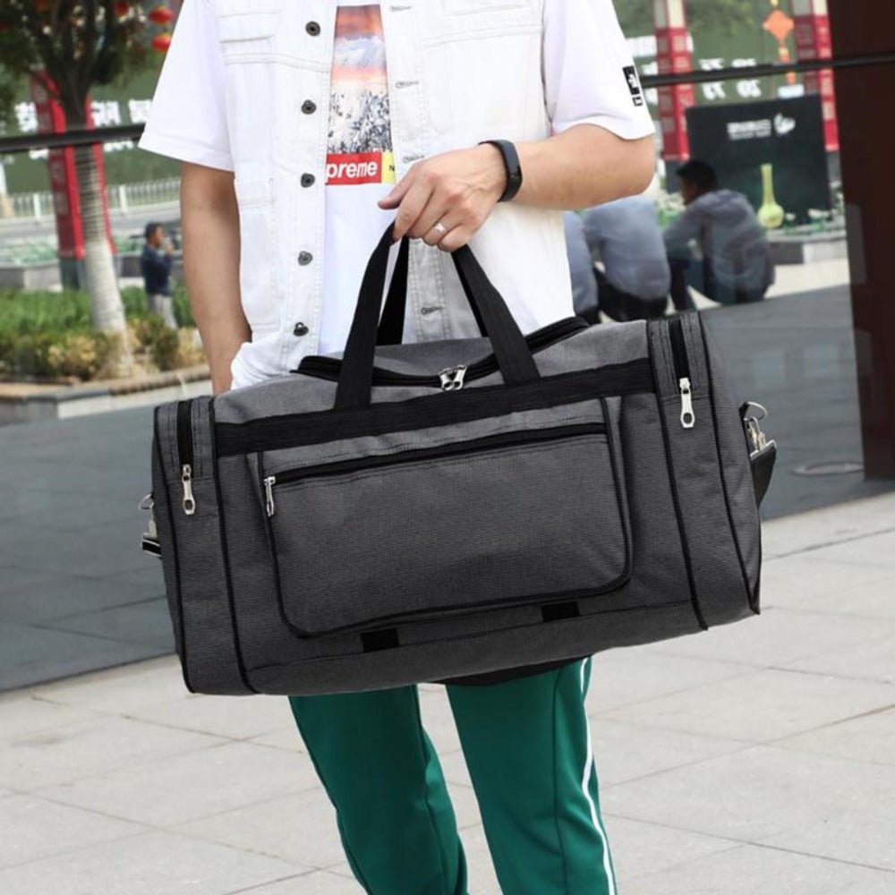 Waterproof Sports Fitness Large Nylon Portable Travel Bag - Lily Bloom